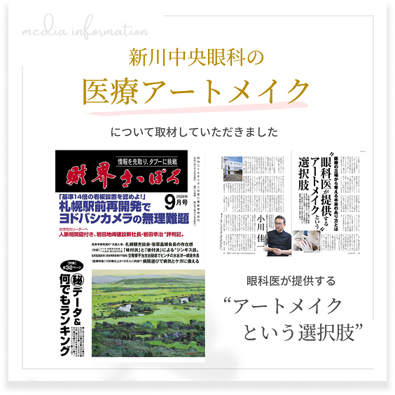 医療アートメイク メディア掲載